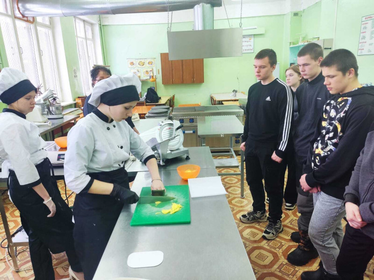 Профориентационное мероприятие в колледже.